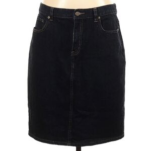 RALPH LAUREN Denim Midi Skirt
